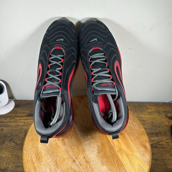 Nike Air Max 720 Mesh Bred Rare Shoe Men's Size 13 CN9833-001 - Picture 6 of 9